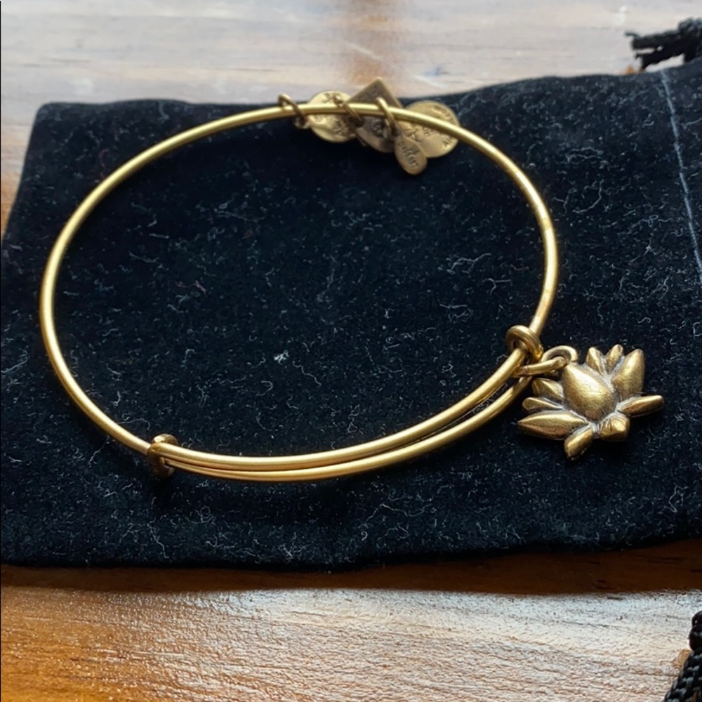 Alex and Ani Lotus bracelet